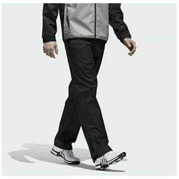 Pinseeker black rain golf pants size XL m1 - Picture 1 of 6